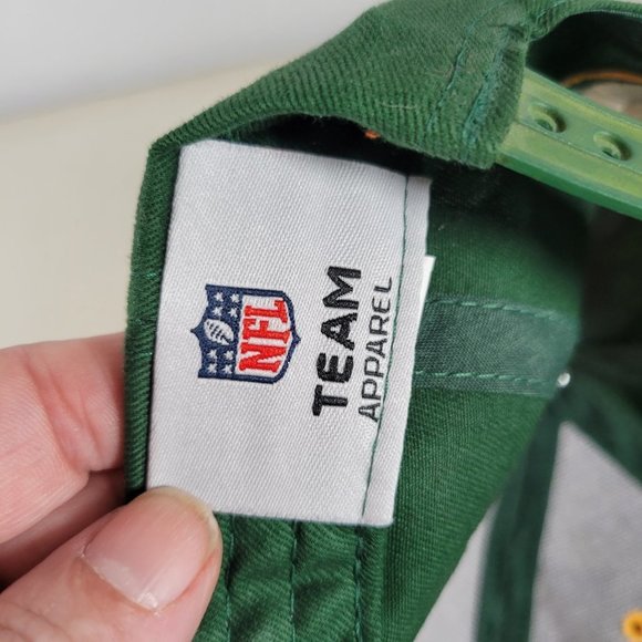 Green Bay Packers Snapback Hat NFL Football Green Yellow Cap - Picture 5 of 7